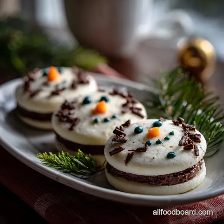 Snowman Oreo Balls Recipe