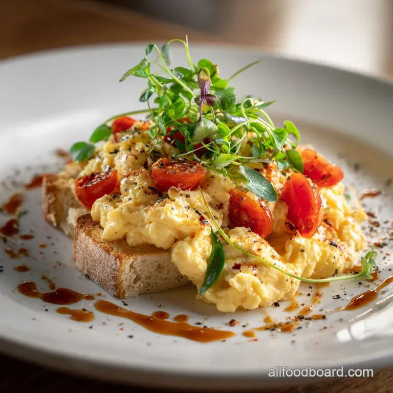 Soft and Creamy Scrambled Eggs The Ultimate French Bistro Technique