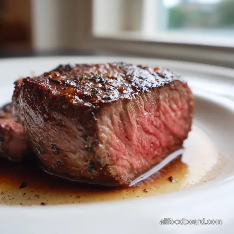 Sous Vide Beef Tenderloin with ShallotPort Reduction