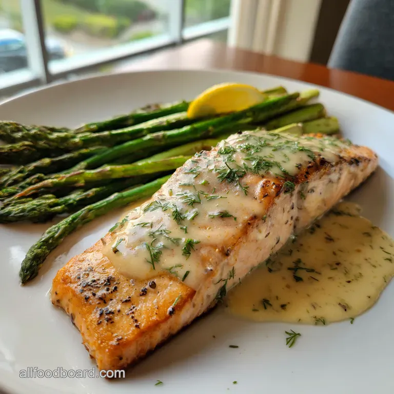 Sous Vide Salmon with Silken LemonDill Beurre Blanc