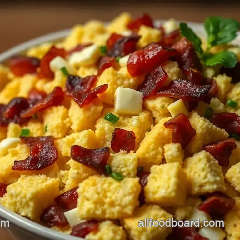Southern Belle Cornbread Salad: A Layered Delight