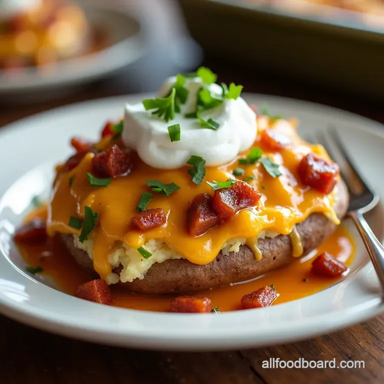 Southern Comfort Mississippi Mud Loaded Baked Potato Casserole