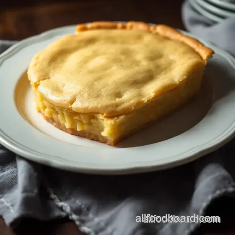 Southern-Style Chess Pie: A Sweet Classic presentation