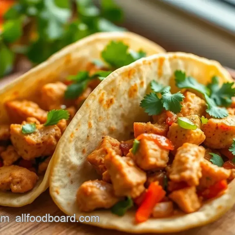 Southwest Spice Blend Chicken Tacos