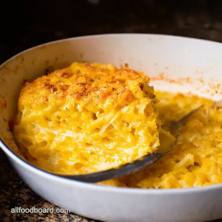 Spaghetti Squash Au Gratin presentation