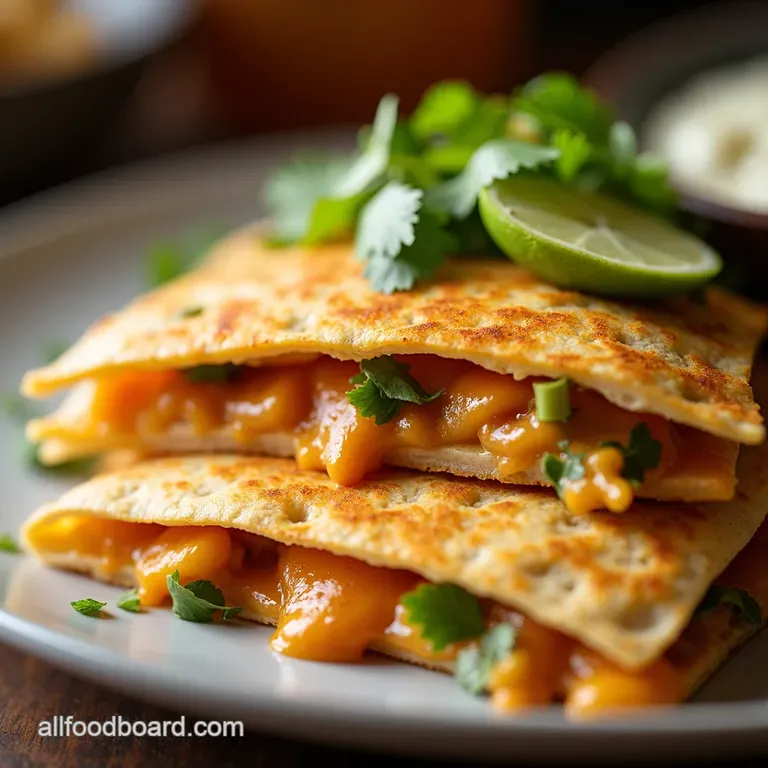 Speedy Cheesy Chicken Quesadillas Pub Grub at Home