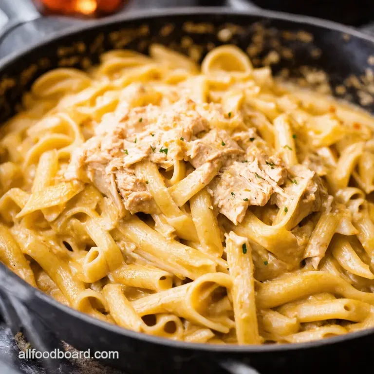 Speedy Chicken Tetrazzini Comfort Food in a Flash presentation