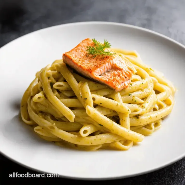 Speedy Garlic Butter Salmon Pasta Ready in 20 Minutes Speedy Garlic Butter Salmon Pasta From Pan to Plate in 20 Minutes