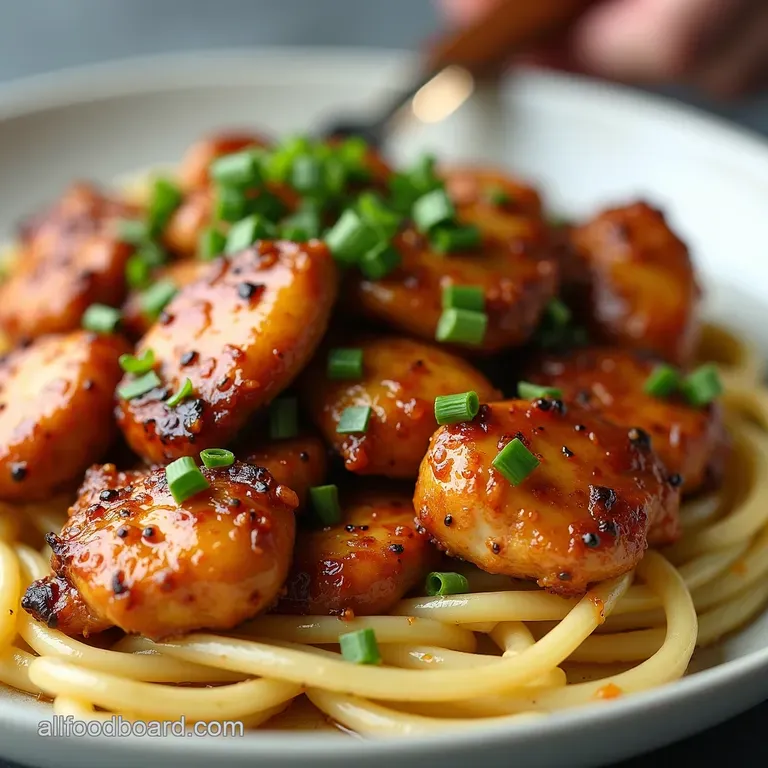 Speedy Honey Garlic Chicken Ready in 20