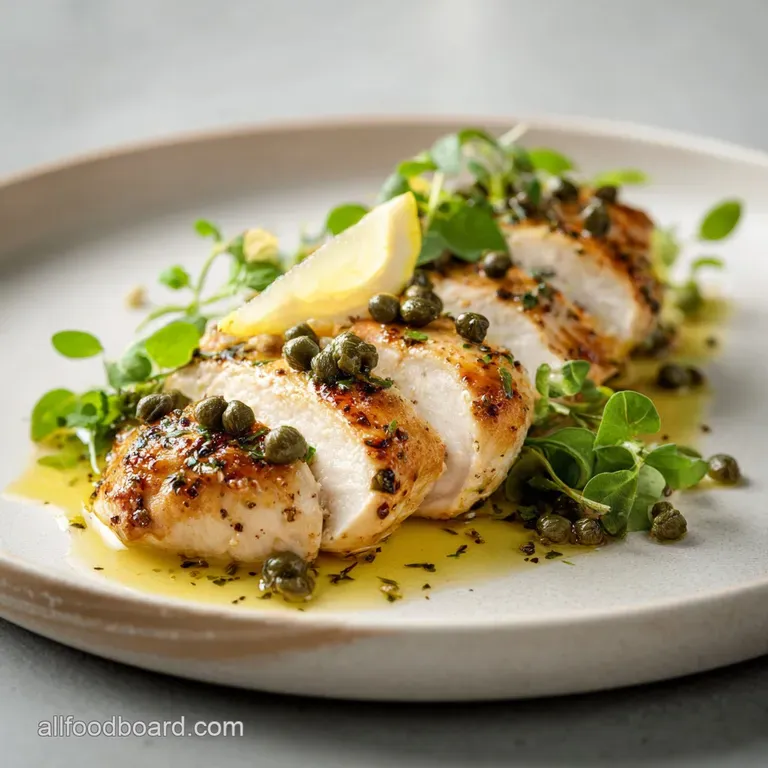 Lemon Caper Chicken: The Zesty Pan-Seared Classic
