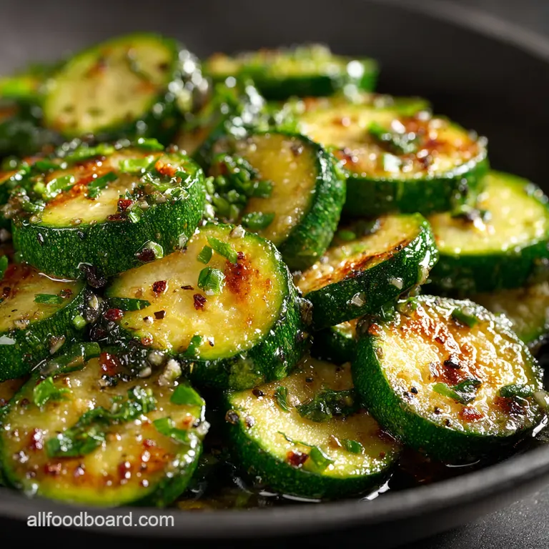 Speedy Sautéed Zucchini Summer on a Plate