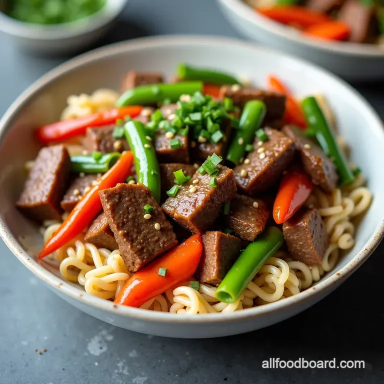 Speedy Sesame Beef Stir Fry