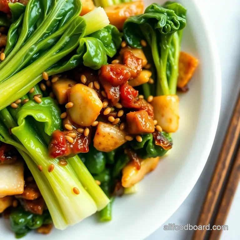 Speedy Sesame-Ginger Bok Choy Stir-Fry