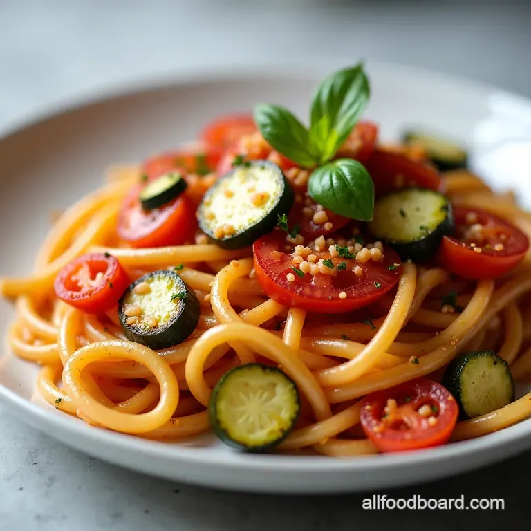 Speedy Tomato Zucchini Pasta Your Weeknight Wonder