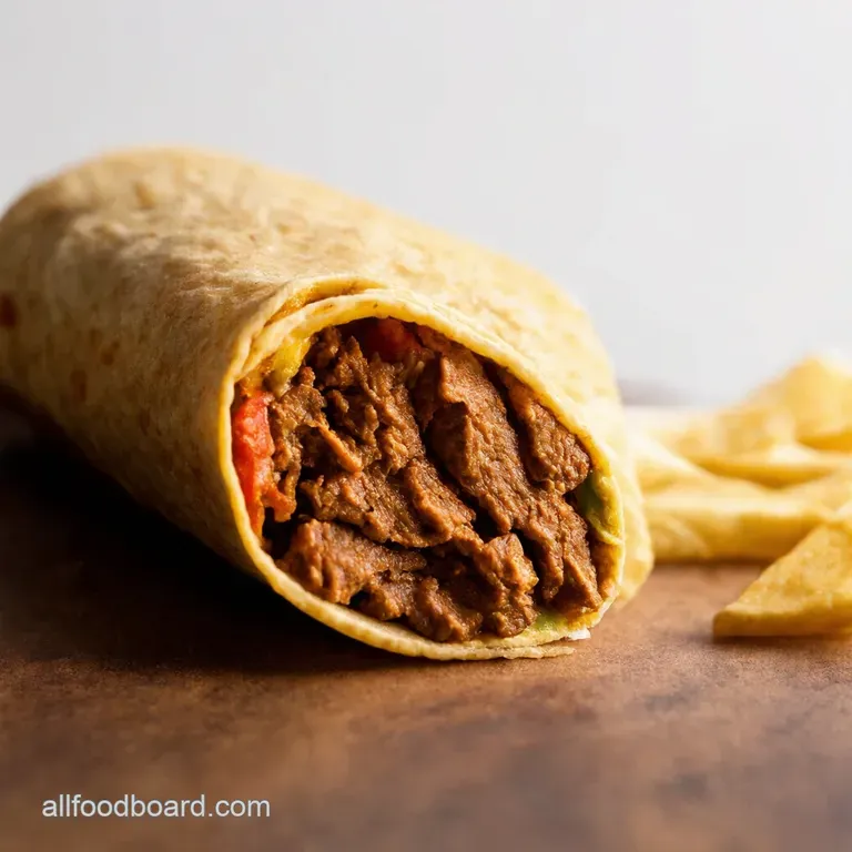 Spicy Beefy Melt Burrito Taco Bell Copycat Youll Crave