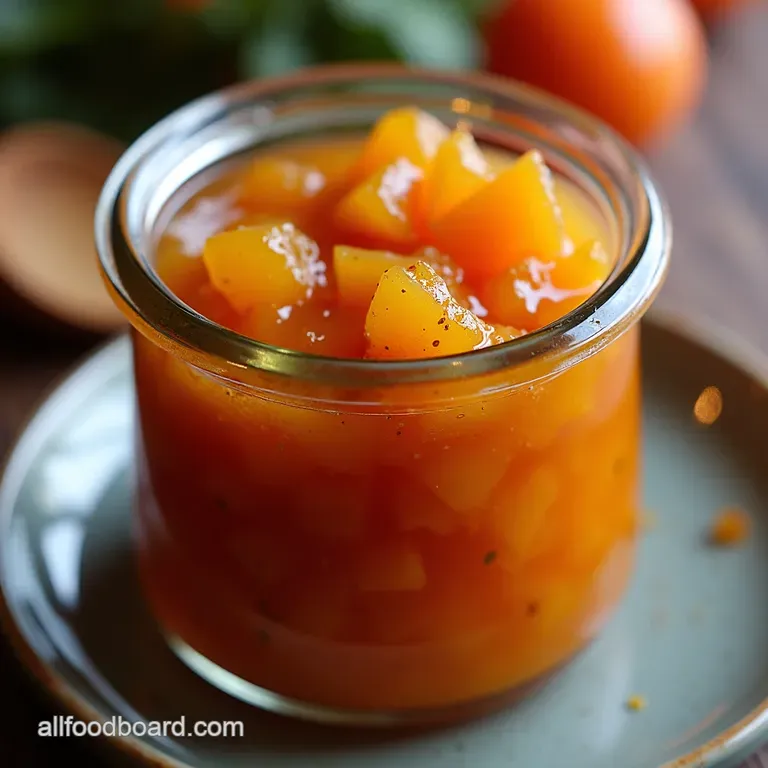 Spiced Persimmon Chutney