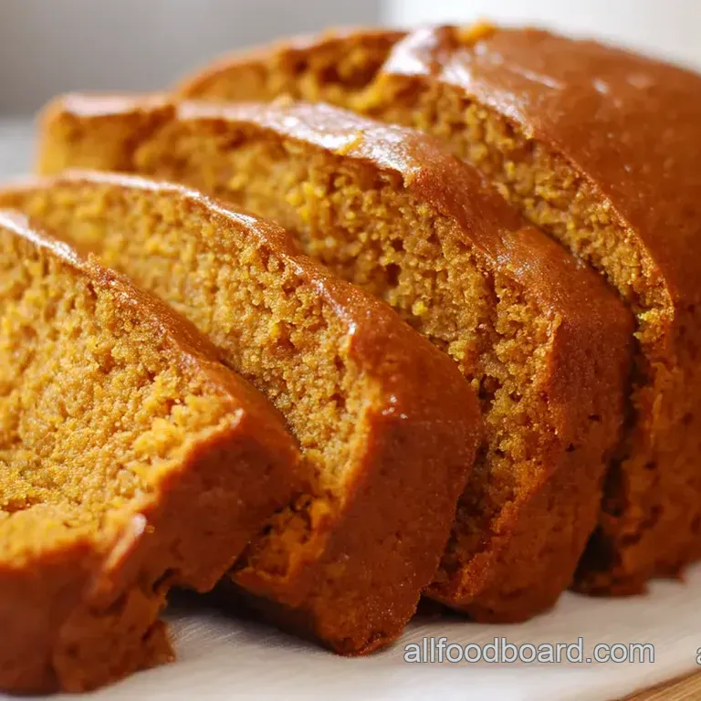 Spiced Pumpkin Bread Bliss