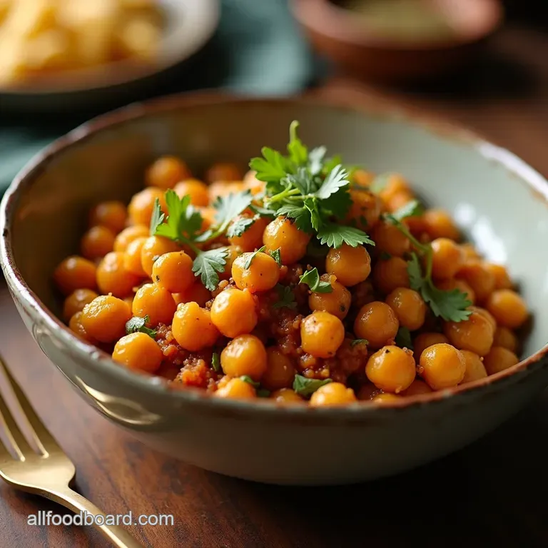 The Get Your Woollies On Winter Veggie Spiced Chickpea Bowl presentation
