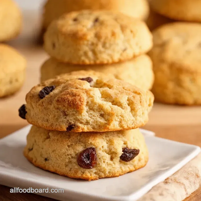 SpicedRight Cinnamon Raisin Biscuits The Perfect Cuppa Companion presentation