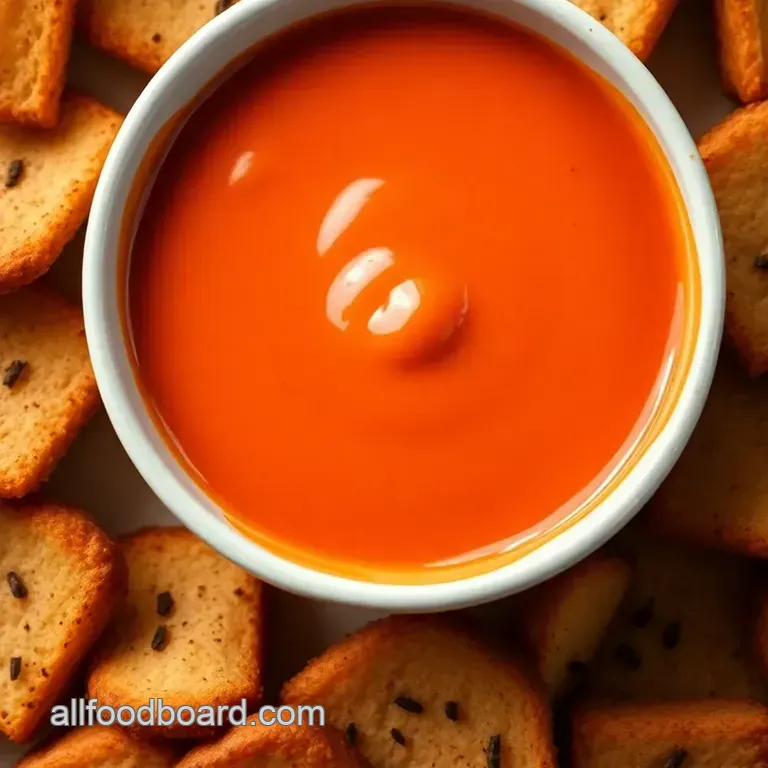 Spicy Buffalo Dipping Sauce: The Ultimate Game Day Companion presentation