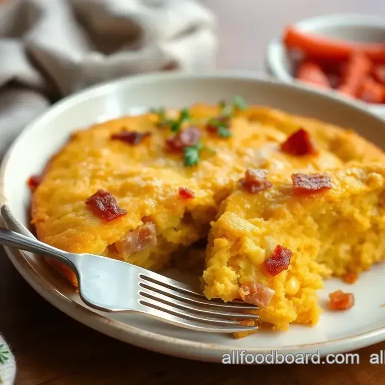 The Ultimate Bake Spicy Turkey Bacon Cheesy Cornbread: An Easy Family Favorite Bake Spicy Turkey Bacon Cheesy Cornbread Delight