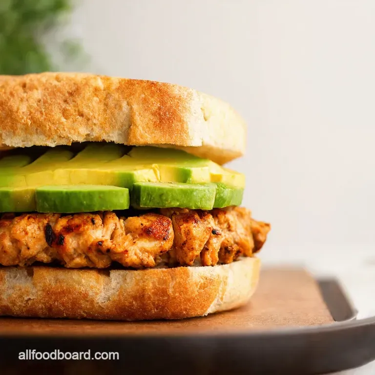 Spicy Grilled Chicken Avocado Sandwich Flavor Fiesta