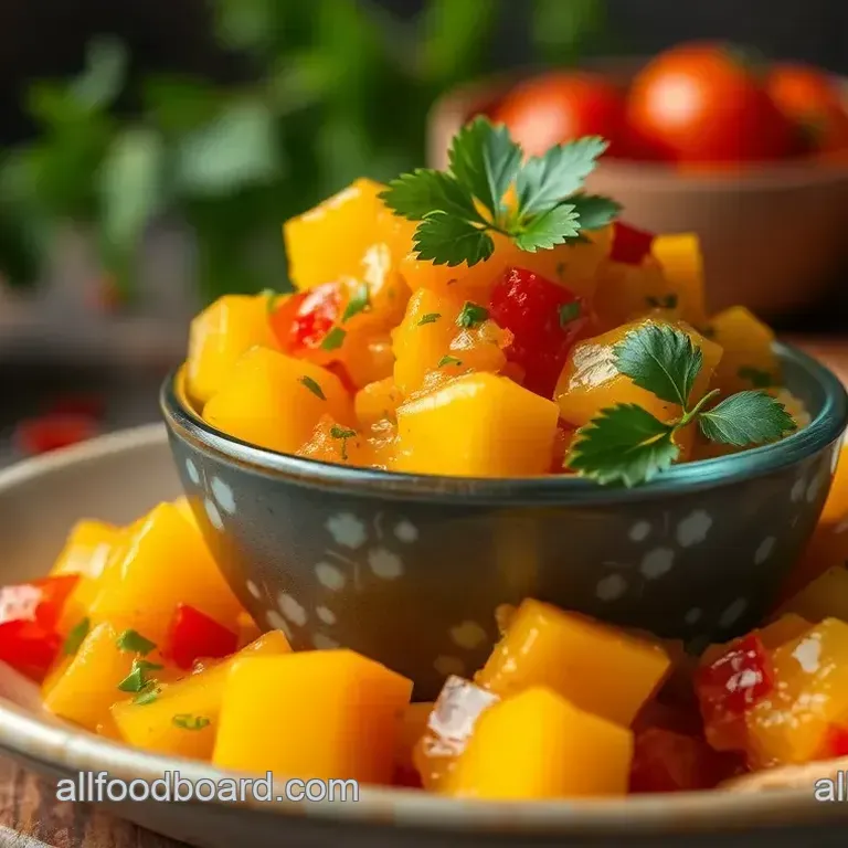 Spicy Mango Salsa Delight