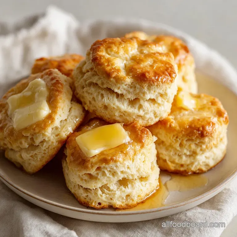 3-Ingredient Sprite Biscuit with Butter: Rustic and Tender