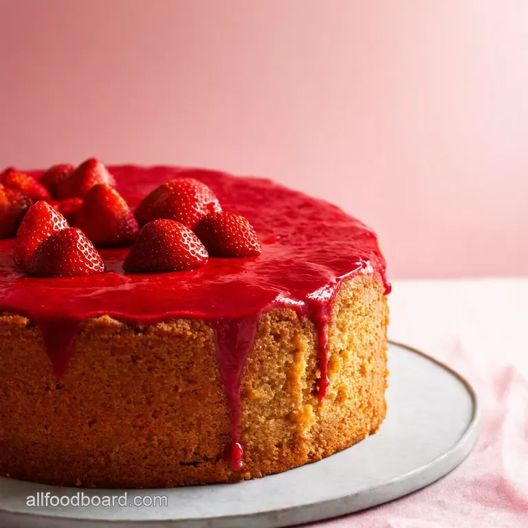 Strawberry Fields Forever Cake