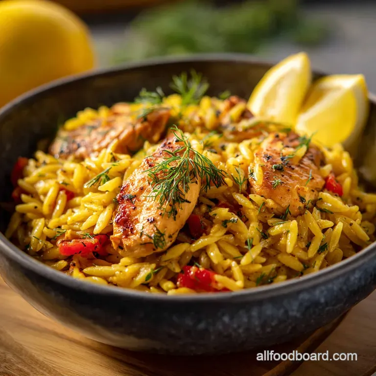 Summer Instant Pot Recipes: Sunshine Lemon-Dill Chicken with Creamy Orzo