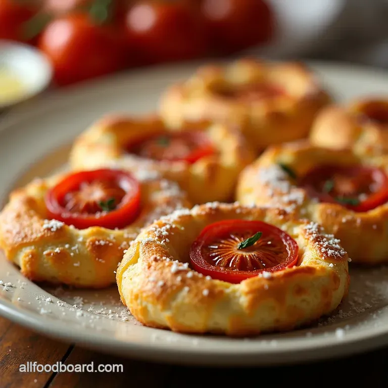 SunKissed Palmiers SunDried Tomato Pesto Swirls presentation