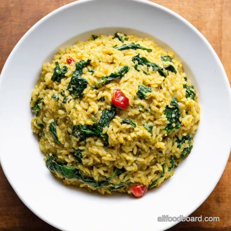SunKissed SunDried Tomato and Spinach Risotto