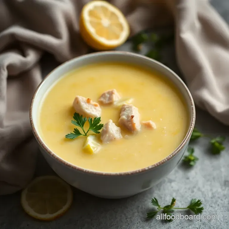 Sunshine in a Bowl: Classic Avgolemono Soup