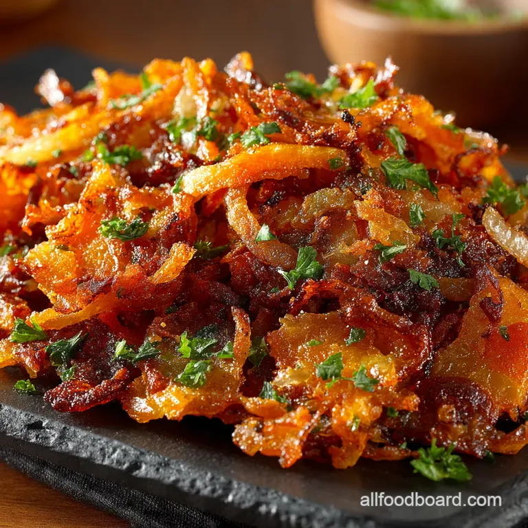 Sunshine Sweet Potato Hash presentation