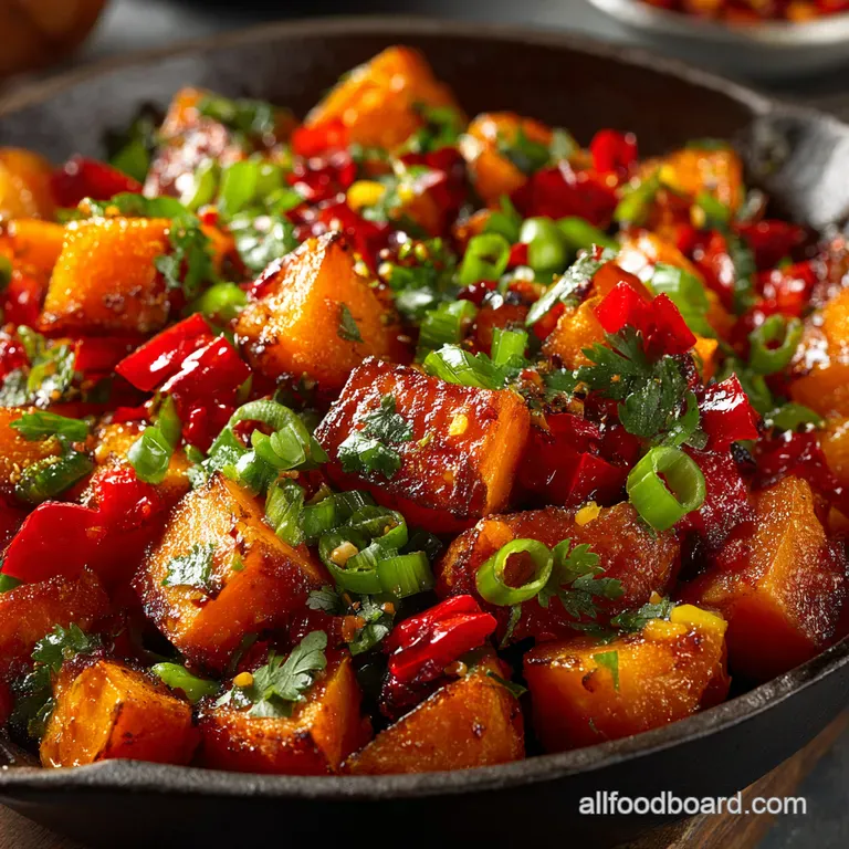 Sunshine Sweet Potato Hash A Veggie Delight