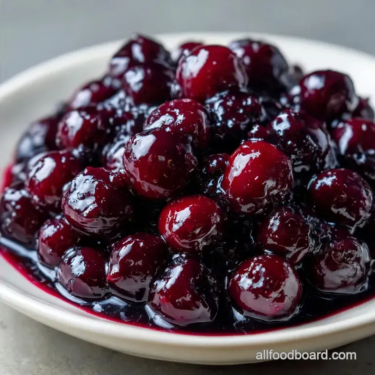 Sweet Garden Huckleberry Sauce: Vibrant and Tangy