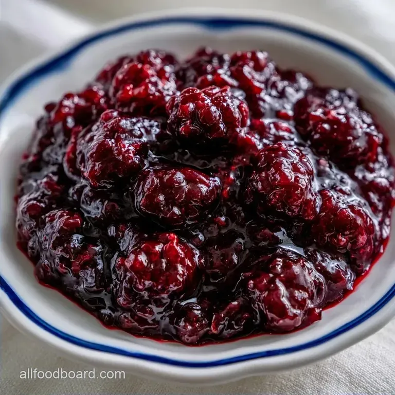 Old-Fashioned Sweet Granulated Sugar Blackberry Jam
