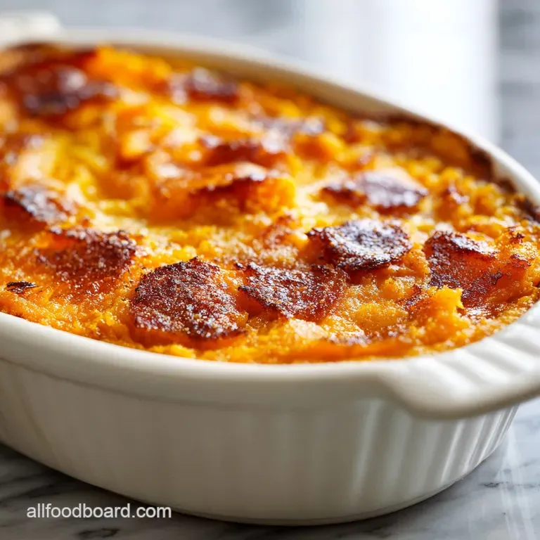 Paula Deen Sweet Potato Casserole: Velvety and Lighter