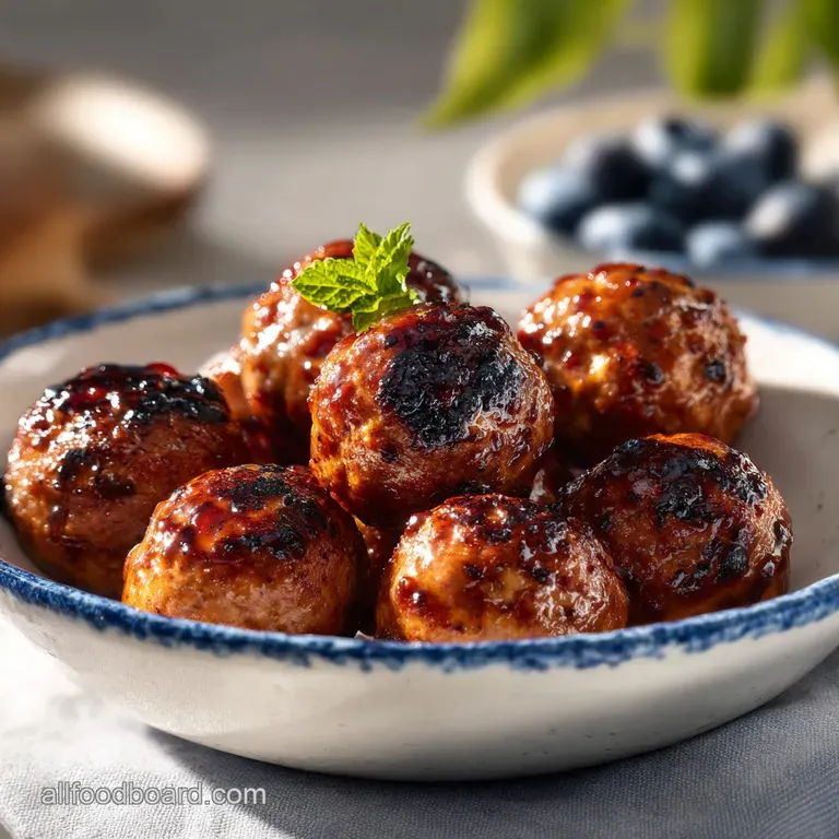 Sweet and Tangy BBQ Meatballs
