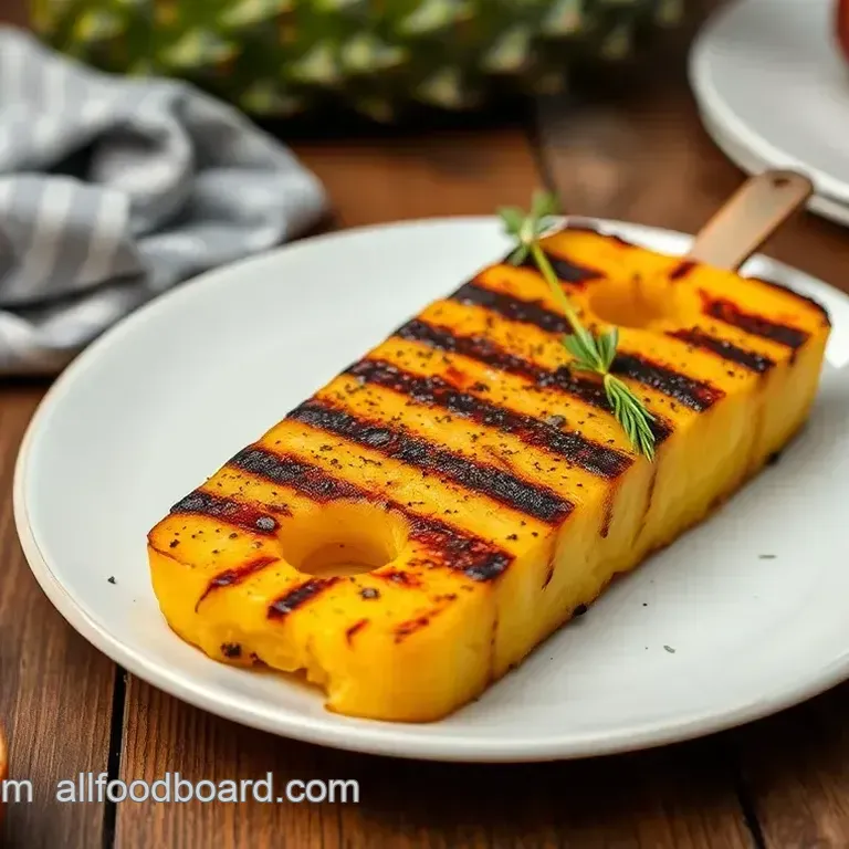 Grilled Pineapple Sweet Summer Treat