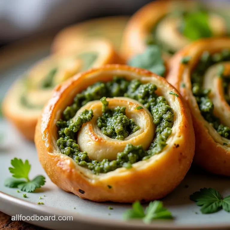 Swirly Pesto Pinwheels A Taste of Italy in Every Bite