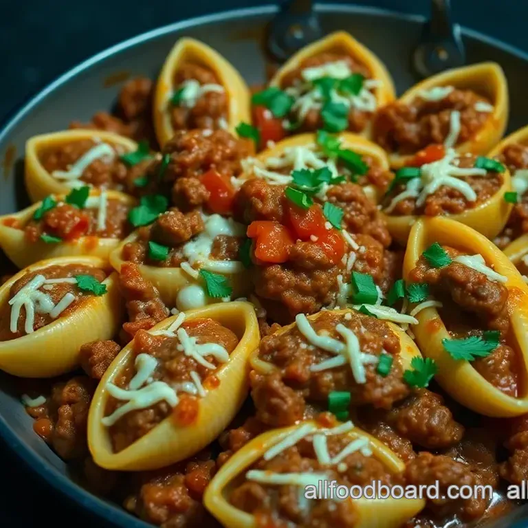 Taco Stuffed Shells
