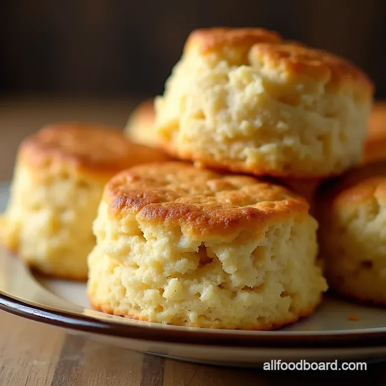 The Secret to Dinerstyle Perfection Truly Tall Tender Flaky Buttermilk Biscuits presentation