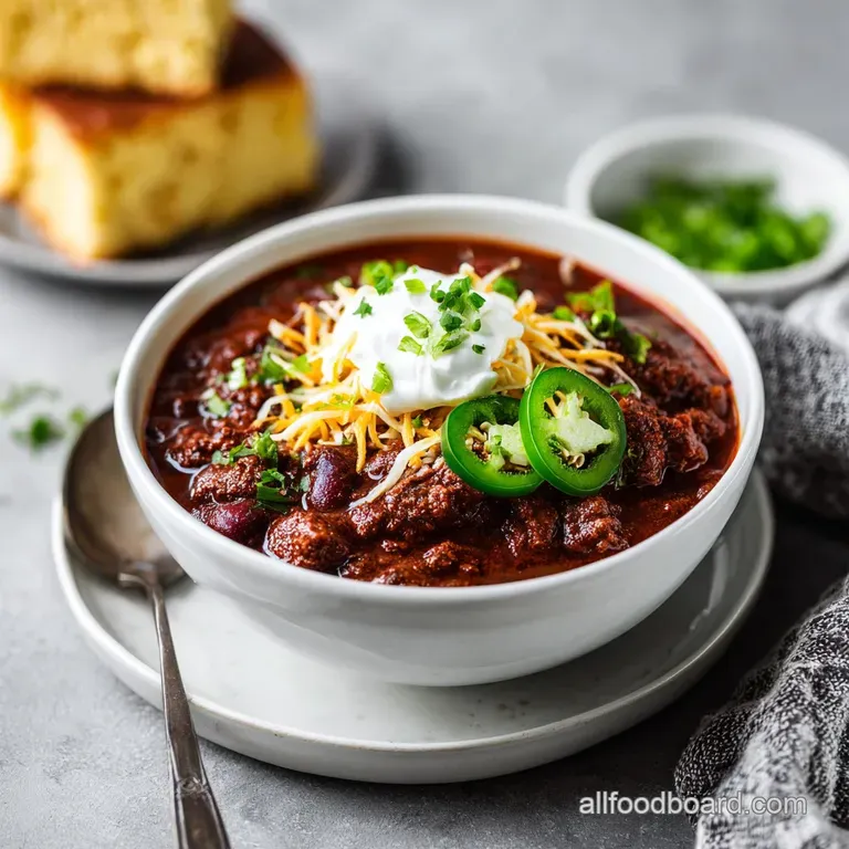 Authentic Texas Chili Recipe: Bowl of Red