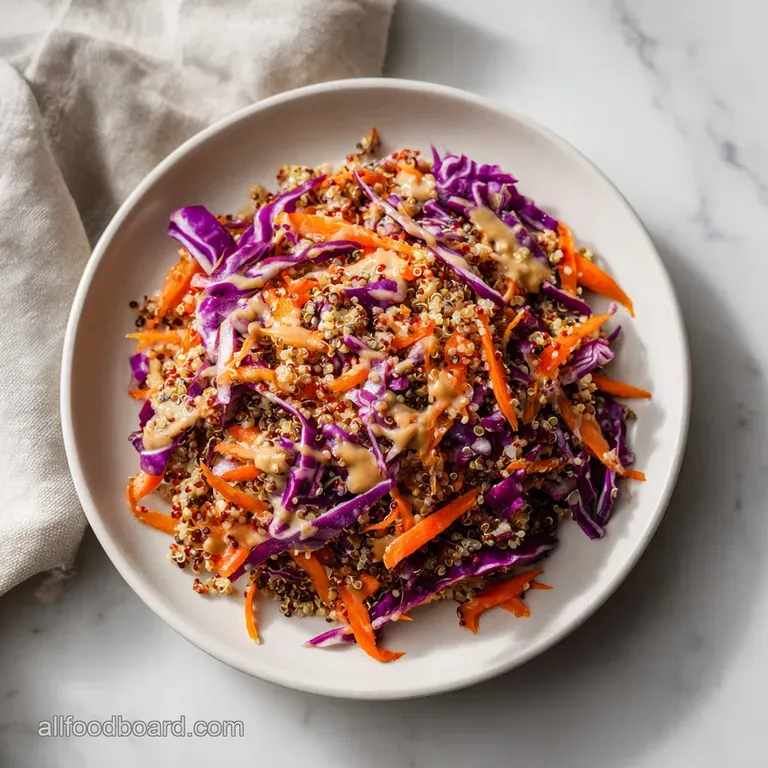 Thai Quinoa Salad: Crunchy and Fresh