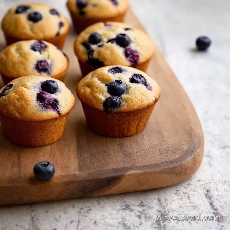 The Absolutely Best Blueberry Muffins Youll Ever Make presentation