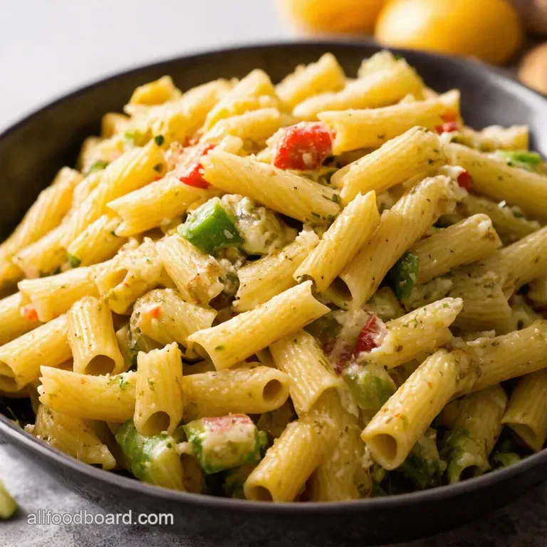 The Absolutely Smashing Summer Pasta Salad presentation