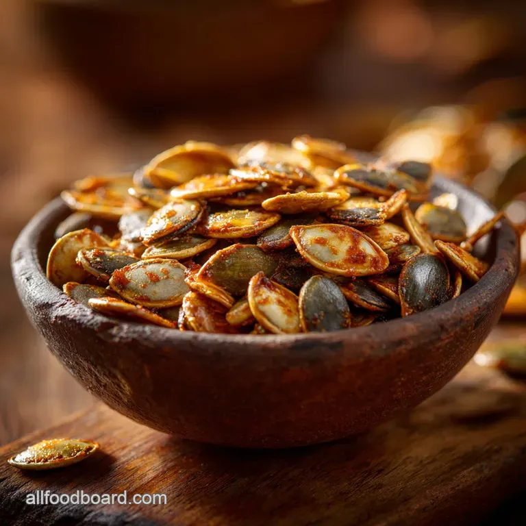The Autumn Crunch Perfectly Seasoned Roasted Pumpkin Seeds presentation