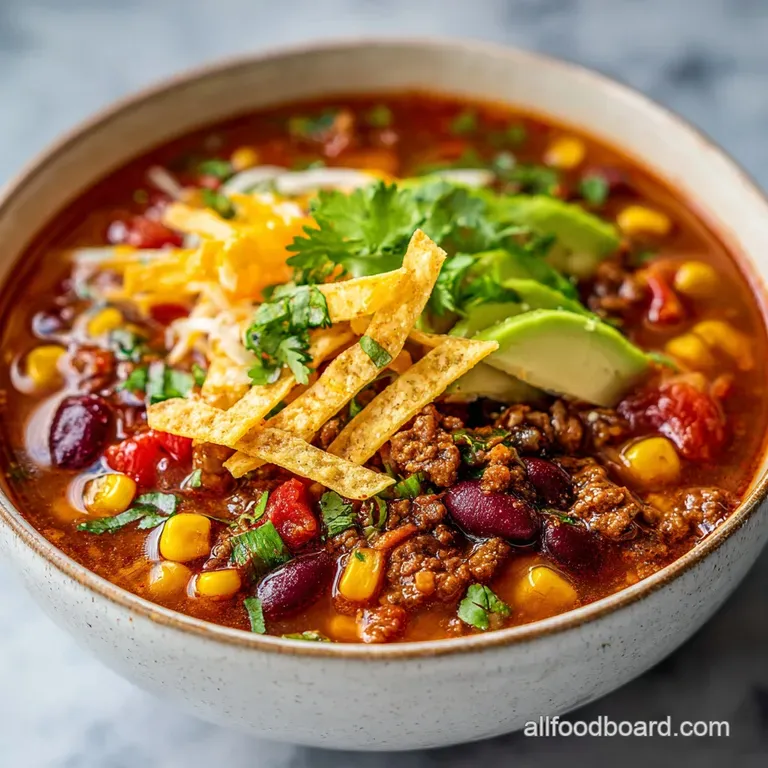 The Best Taco Soup Recipe