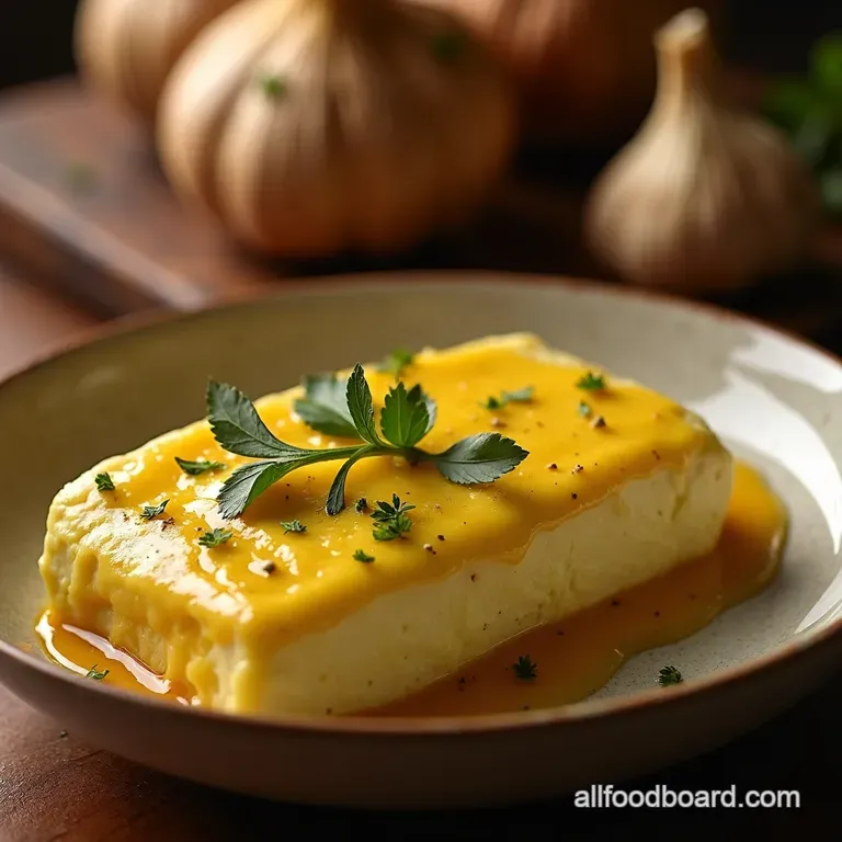 The Cowboys Secret Weapon Deeply Roasted Garlic Compound Butter presentation